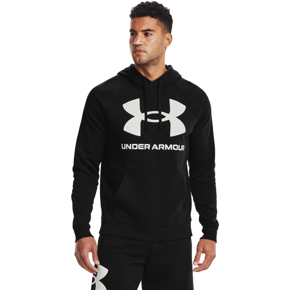 Under armour men's discount rival fleece logo hoodie